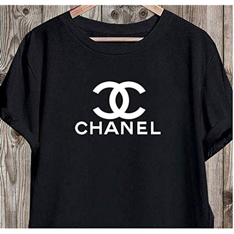 cc chanel t shirt|Chanel tee shirt blouses.